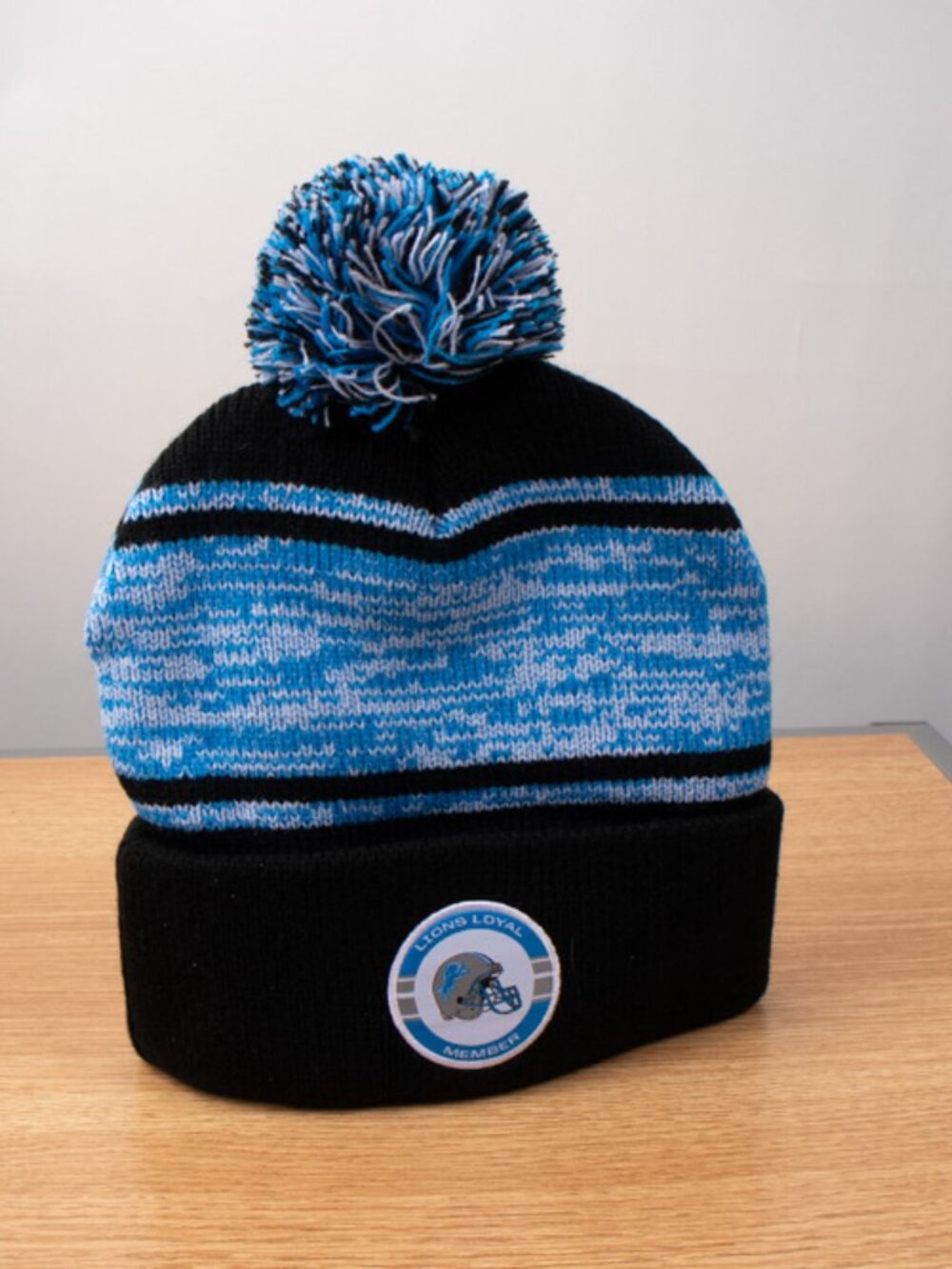 Idegy Detroit Lions All Grit NFL Loyalty Member Knit Winter Hat Beanie Rare